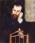 Pierre-Auguste Renoir Portrait de Sisley oil painting reproduction